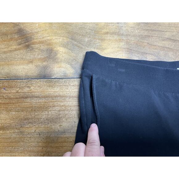 J Jill Purejill Affinity French Terry Slim Leg Black Pants Womens Petite Medium - Picture 4 of 10